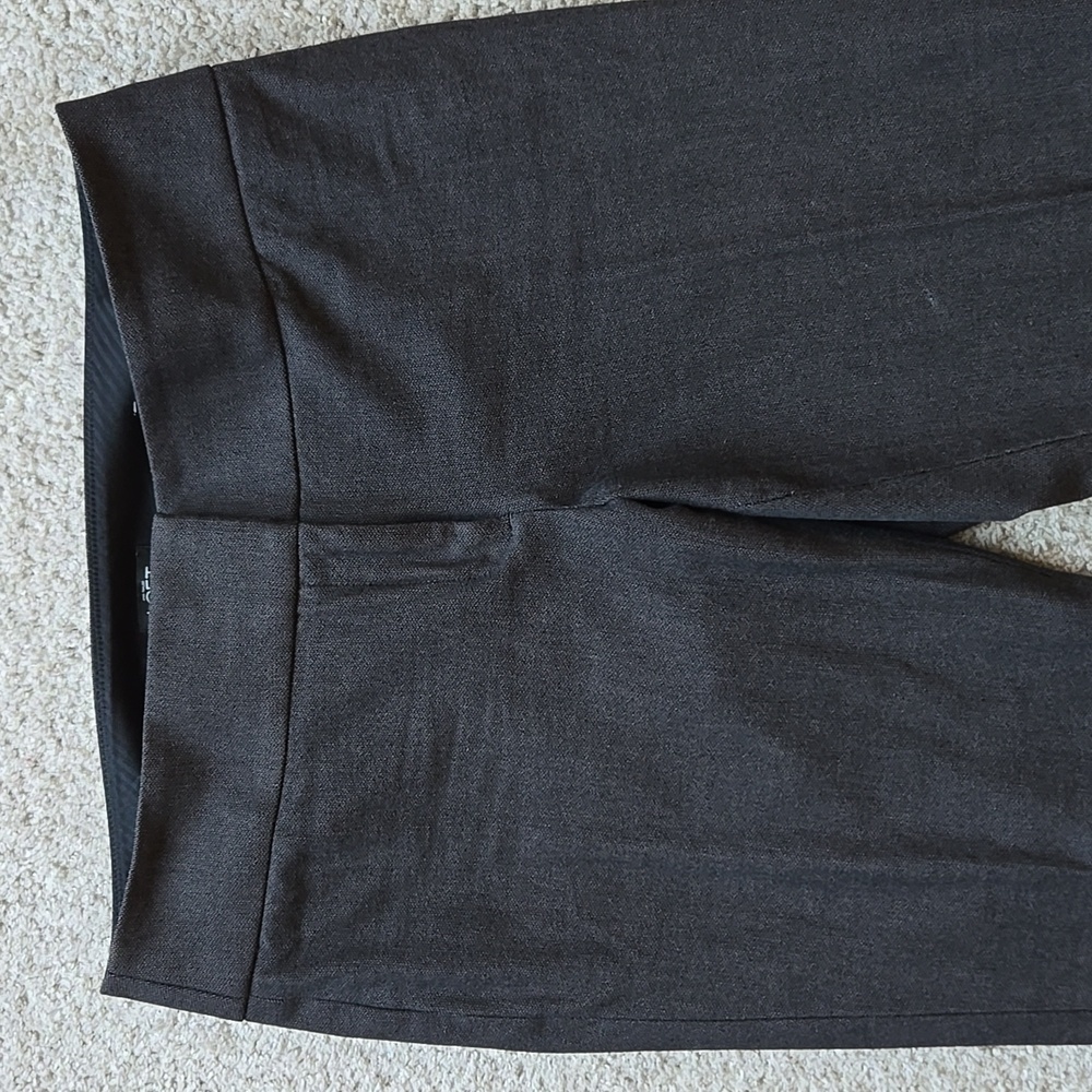 Ann Taylor LOFT Gray Julie Bootcut Bi-Stretch Pants Women’s 10 - Picture 3 of 13